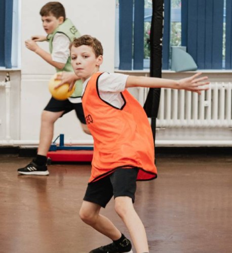 Two Children Playing